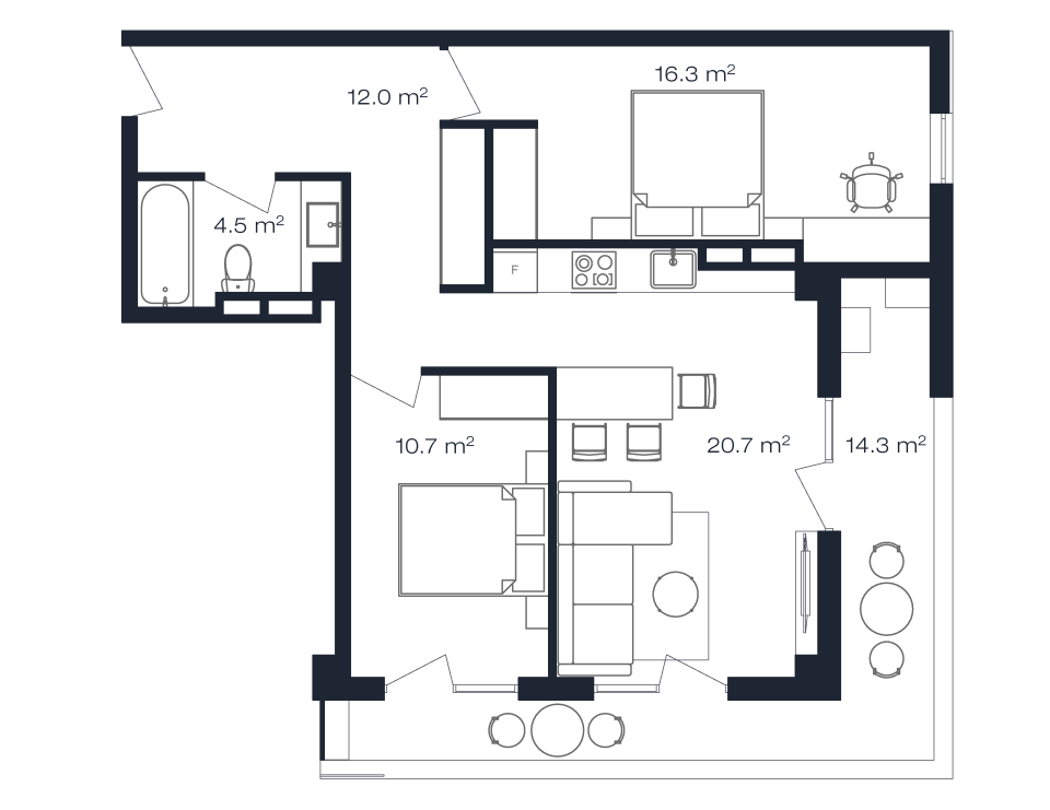 Apartment 1104