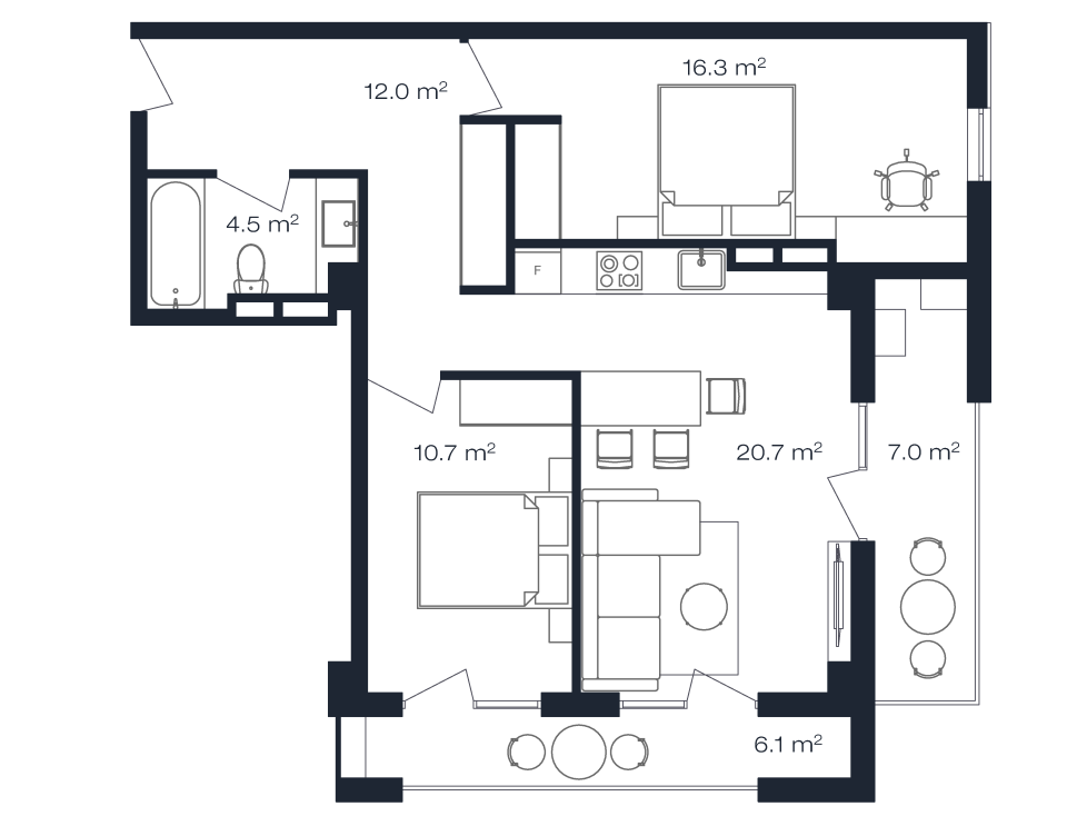 Apartment 604