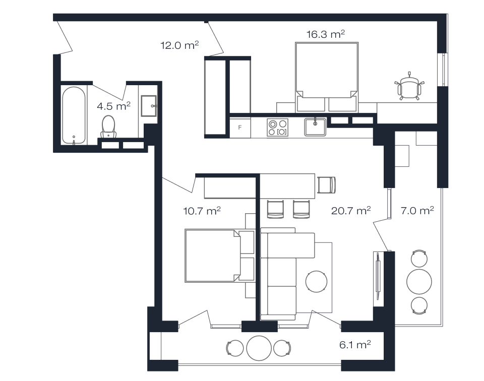 Apartment 804