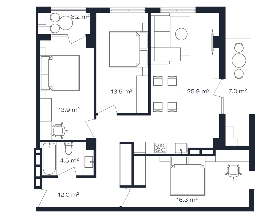 Apartment 805