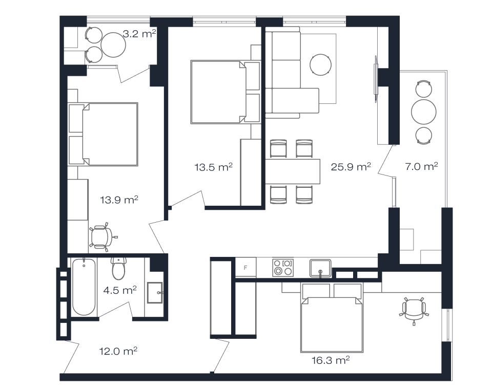 Apartment 905