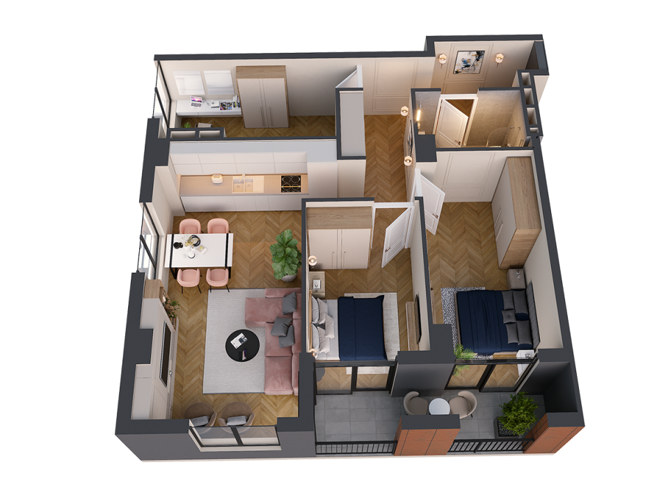 Apartment 203