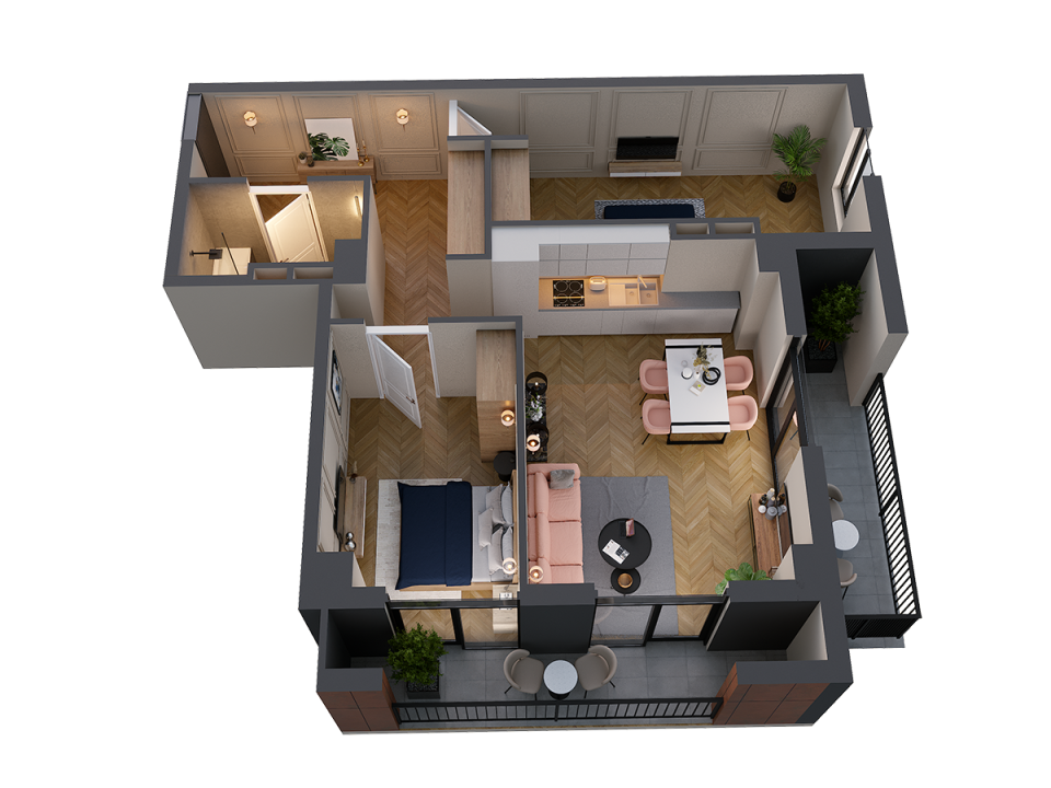 Apartment 604