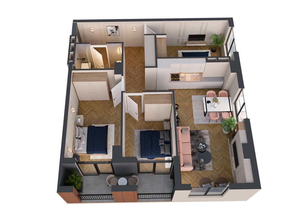 Apartment 105